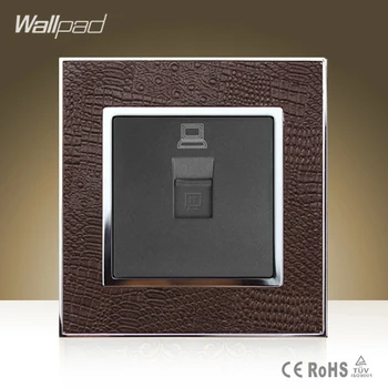 Module Wallpad Smart Home RJ45 DATA Socket Goats Brown Leather Frame RJ45 Internet Computer Jack Port Socket Free Shipping
Module Wallpad Smart Home RJ45 DATA Socket Goats Brown Leather Frame RJ45 Internet Computer Jack Port Socket Free Shipping