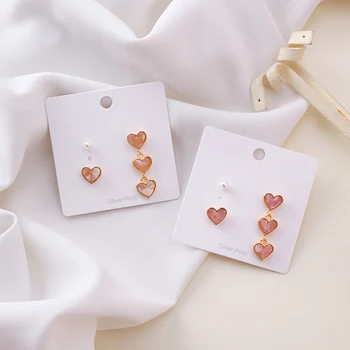MENGJIQIAO 2019 New Cute Pink Heart Love Asymmetry Drop Earrings For Women Girls Elegant Pendientes Boucle D'oreil Girl Jewelry
MENGJIQIAO 2019 New Cute Pink Heart Love Asymmetry Drop Earrings For Women Girls Elegant Pendientes Boucle D'oreil Girl Jewelry