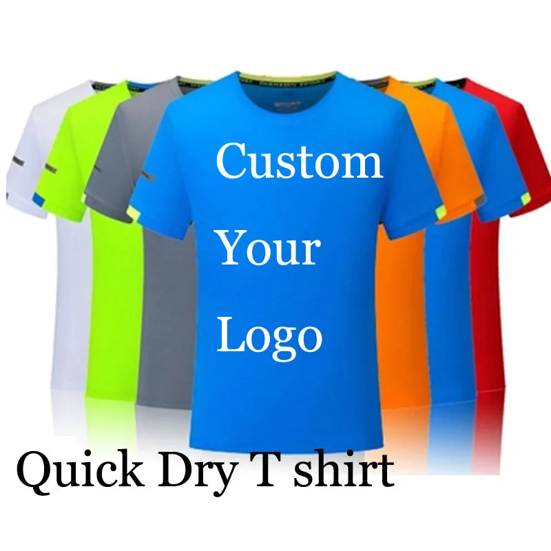 Custom Print LOGO Advertisement T-shirts Bodybuilding Quick Dry Customized Made DIY Text photos Logos Slim Fit Unisex poly Tees
Custom Print LOGO Advertisement T-shirts Bodybuilding Quick Dry Customized Made DIY Text photos Logos Slim Fit Unisex poly Tees