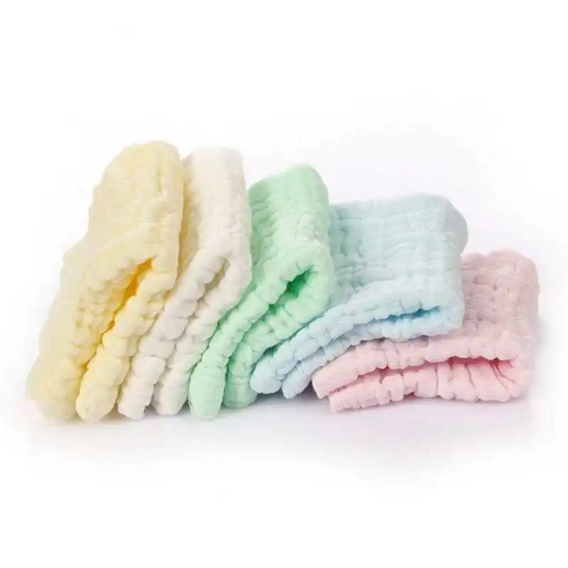 

5 Pcs/Lot Baby Bath Towel Cotton Gauze Baby Towel Newborn Cotton Towel Cartoon Kids Towel AbsorbingTowels Soft Washcloth 25*25cm