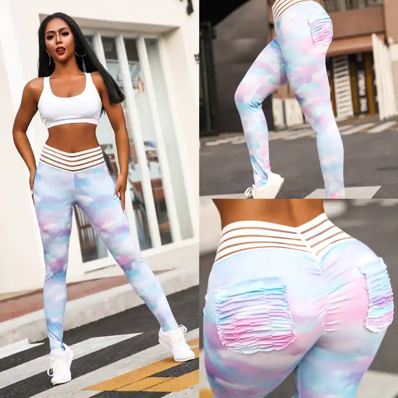 leggings with scrunch pockets