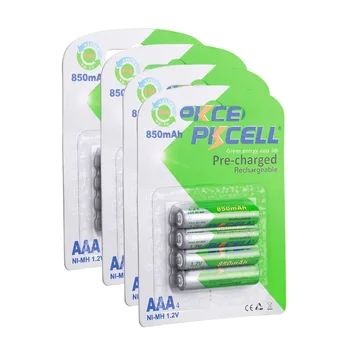16 Pcs 3A Rechargeable Batteries Bateria AAA Rechargeable Battery aaa Ni-MH 850mAh 1.2V Low Self-Discharge
16 Pcs 3A Rechargeable Batteries Bateria AAA Rechargeable Battery aaa Ni-MH 850mAh 1.2V Low Self-Discharge