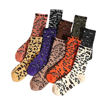 Autumn/Winter Fashion Leopard Socks Trend Harajuku Hip hop trends Man & Women Skateboard cotton Meias
Autumn/Winter Fashion Leopard Socks Trend Harajuku Hip hop trends Man & Women Skateboard cotton Meias