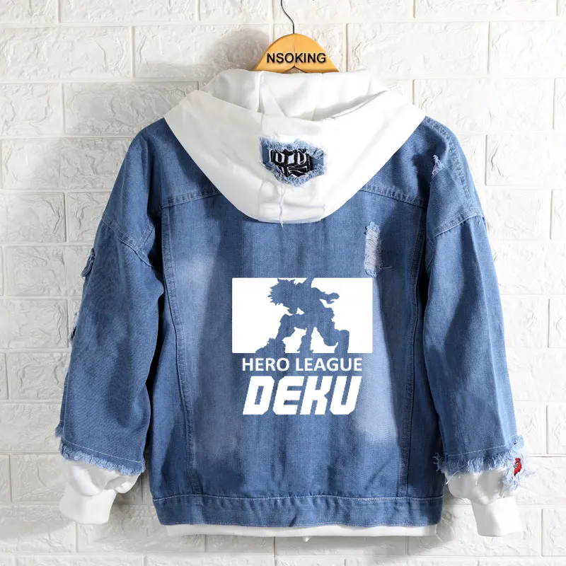 Boku no My Hero Academia hoodie Anime Midoriya Izuku cosplay Cowboy coat Denim jacket spring autumn men Jeans Hombre Outerwear
Boku no My Hero Academia hoodie Anime Midoriya Izuku cosplay Cowboy coat Denim jacket spring autumn men Jeans Hombre Outerwear