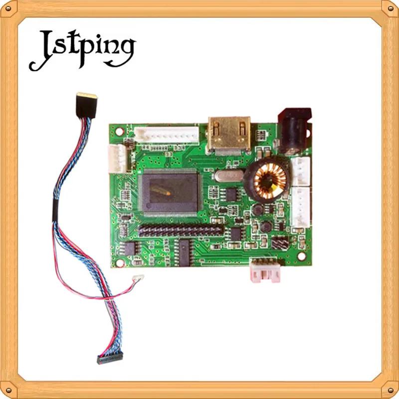 ЖК монитор Jstping TFT 40pins LVDS Ультра маленький размер плата водителя аудио вход HDMI