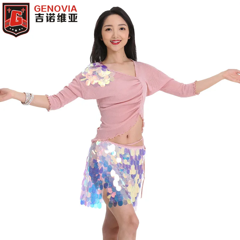 Oriental Belly Dance competition Costumes mesh Loose Blouse+Mermaid Sequins Skirt Women Ladies Nightclub DJ Dancewear
Oriental Belly Dance competition Costumes mesh Loose Blouse+Mermaid Sequins Skirt Women Ladies Nightclub DJ Dancewear