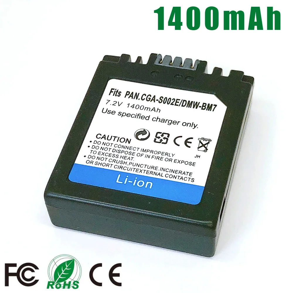 CGR-S002E CGA-S002E CGR-S002 CGA-S002 CGA CGR S002 S002E DMW-BM7 DMWBM7 Battery For Panasonic DMC-FZ10 FZ15 FZ2 FZ20 FZ3 FZ4 FZ5
CGR-S002E CGA-S002E CGR-S002 CGA-S002 CGA CGR S002 S002E DMW-BM7 DMWBM7 Battery For Panasonic DMC-FZ10 FZ15 FZ2 FZ20 FZ3 FZ4 FZ5