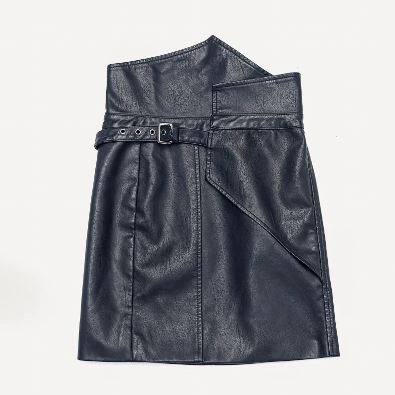 Flectit Autumn Winter Women Leather Skirt with Belt High Waisted Faux Leather Mini Skirt Ladies Party Club Sexy Skirt
Flectit Autumn Winter Women Leather Skirt with Belt High Waisted Faux Leather Mini Skirt Ladies Party Club Sexy Skirt