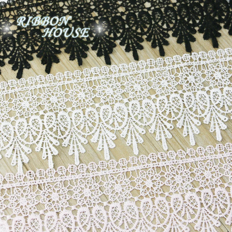 95mm White black pink Silk Net Lace Fabric Ribbons Trim DIY Sewing Handmade Craft Materials (2 meters/lot)
95mm White black pink Silk Net Lace Fabric Ribbons Trim DIY Sewing Handmade Craft Materials (2 meters/lot)