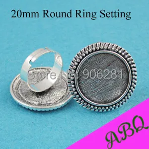 50 pcs - 20mm Vintage Silver Ring Setting, Victorian Bead Edged Ring Tray, Adjustable Bezel Ring Setting for 20mm Cabochon
50 pcs - 20mm Vintage Silver Ring Setting, Victorian Bead Edged Ring Tray, Adjustable Bezel Ring Setting for 20mm Cabochon