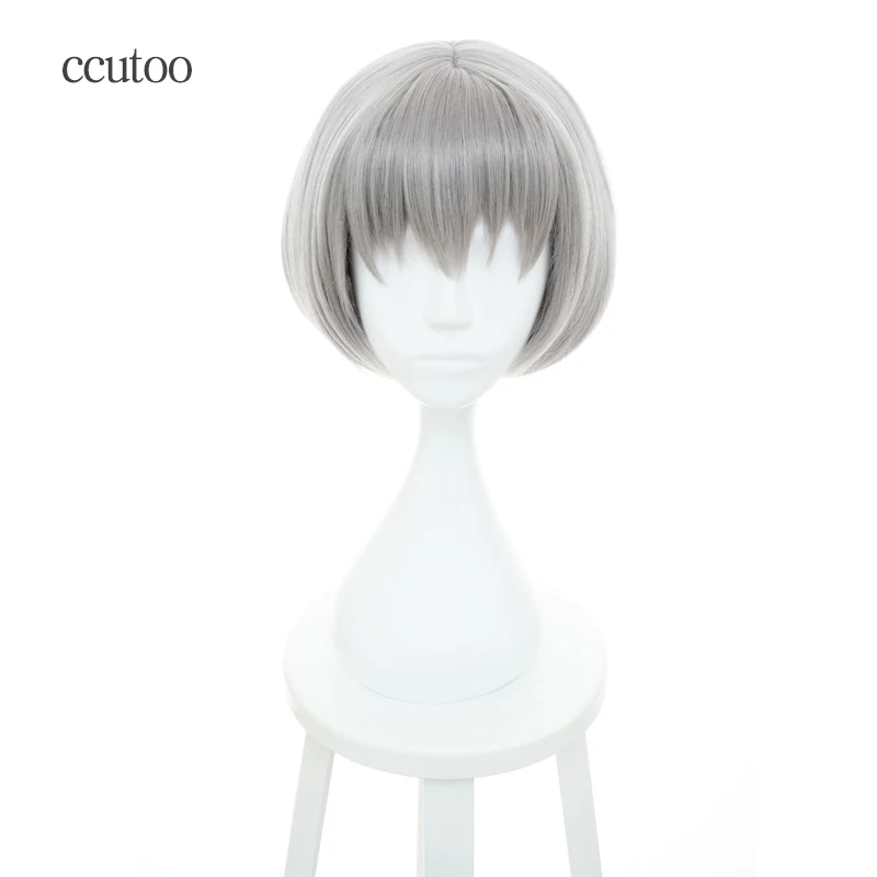 Ccutoo 12 "зверополис крольчиха Джуди кролик синтетический серый парик короткие BOBO
