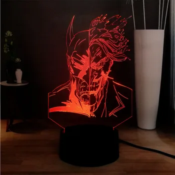 New Arrival 2019 Cool Marvel Legends Series Super Hero Clown Batman Face Figure 7 Color Change LED Night Light Boy New Year Gift
New Arrival 2019 Cool Marvel Legends Series Super Hero Clown Batman Face Figure 7 Color Change LED Night Light Boy New Year Gift