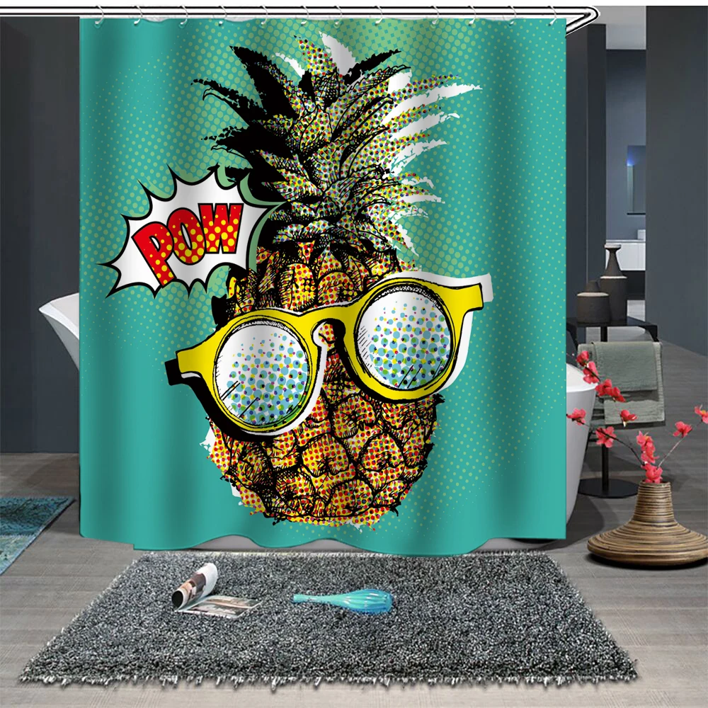 Custom Made Shower Curtain Bathroom Curtain Partition 1.5 x 1.8m 1.8 x 1.8m 1.8 x 2m Pineapple Green
Custom Made Shower Curtain Bathroom Curtain Partition 1.5 x 1.8m 1.8 x 1.8m 1.8 x 2m Pineapple Green