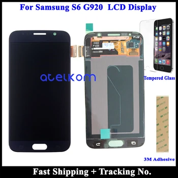 Tested Super AMOLED LCD Display For SAMSUNG S6 LCD G920 G920F LCD for Samsung S6 G920M LCD Screen Touch Digitizer Assembly
Tested Super AMOLED LCD Display For SAMSUNG S6 LCD G920 G920F LCD for Samsung S6 G920M LCD Screen Touch Digitizer Assembly