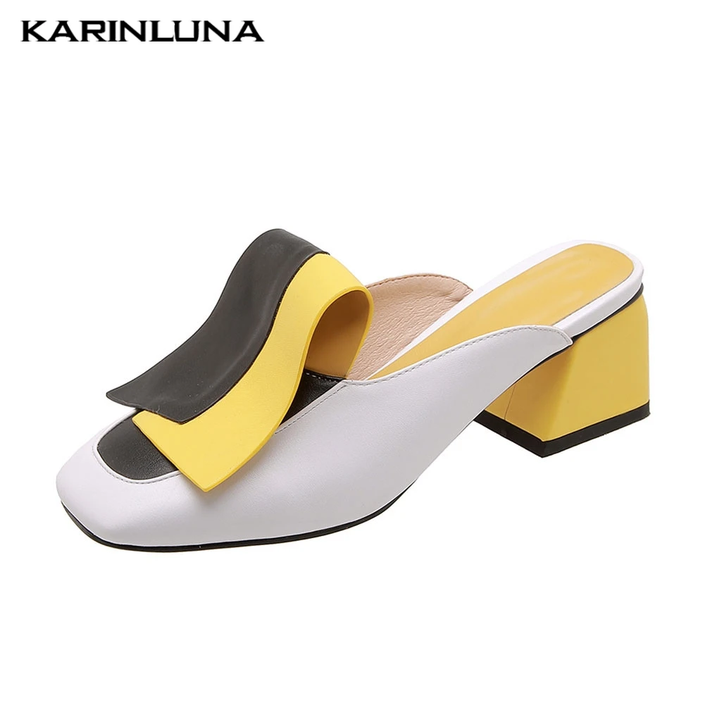 Brand Plus Size 32-45 Mixed Colors Ladies High Heels Rome Mules Shoes Woman Casual Party Outside Summer Slippers
Brand Plus Size 32-45 Mixed Colors Ladies High Heels Rome Mules Shoes Woman Casual Party Outside Summer Slippers