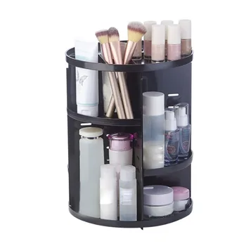 360-degree Rotating Adjustable Cosmetic Storage Rack Desktop Makeup Brushes Tools Jewelry Holder Shelf Home Organizer Case
360-degree Rotating Adjustable Cosmetic Storage Rack Desktop Makeup Brushes Tools Jewelry Holder Shelf Home Organizer Case