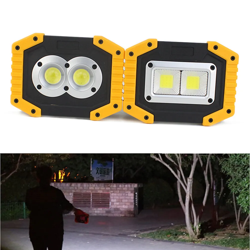 20W COB Portable Spotlight Camping Lantern LED Work Lamp Waterproof Rechargeable 18650 Emergency Hiking Night Light Flashlight
20W COB Portable Spotlight Camping Lantern LED Work Lamp Waterproof Rechargeable 18650 Emergency Hiking Night Light Flashlight