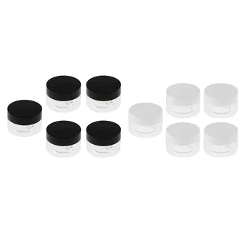 10x Jar Cosmetic Sample Clear PET Plastic Containers, Empty Round Containers & Lids 30g for Lip Balm Make Up Eye Shadow Powder
10x Jar Cosmetic Sample Clear PET Plastic Containers, Empty Round Containers & Lids 30g for Lip Balm Make Up Eye Shadow Powder