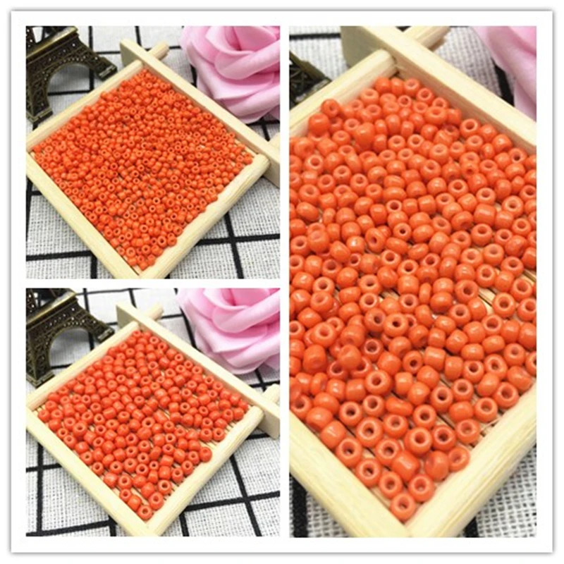 New DIY 2mm/3mm/4mm 1000/500/200pcs Czech Glass Seed Spacer Beads Jewelry Fitting Orange
New DIY 2mm/3mm/4mm 1000/500/200pcs Czech Glass Seed Spacer Beads Jewelry Fitting Orange