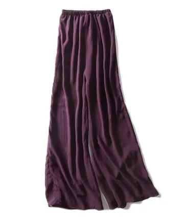 Large double-deck silk trousers, tight, high waist, nine-minute trousers, straight casual pants, summer, silk pants 2019
Large double-deck silk trousers, tight, high waist, nine-minute trousers, straight casual pants, summer, silk pants 2019