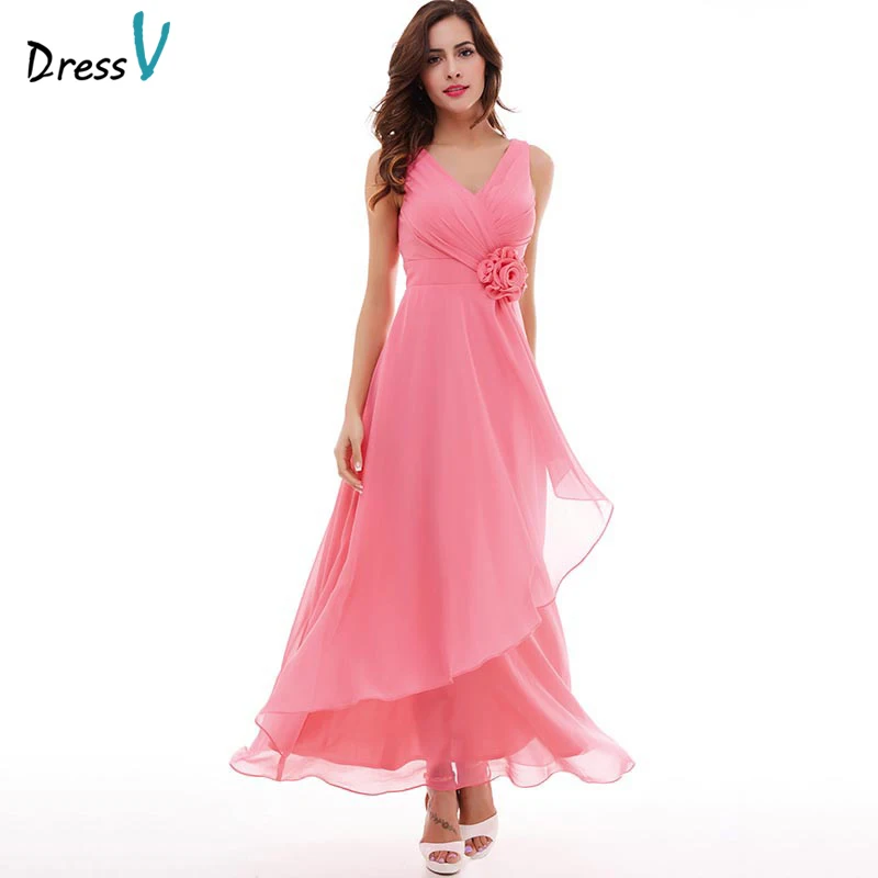 Dressv pink long evening dress cheap v neck sleeveless pleated a line zipper up wedding party formal dress evening dresses
Dressv pink long evening dress cheap v neck sleeveless pleated a line zipper up wedding party formal dress evening dresses
