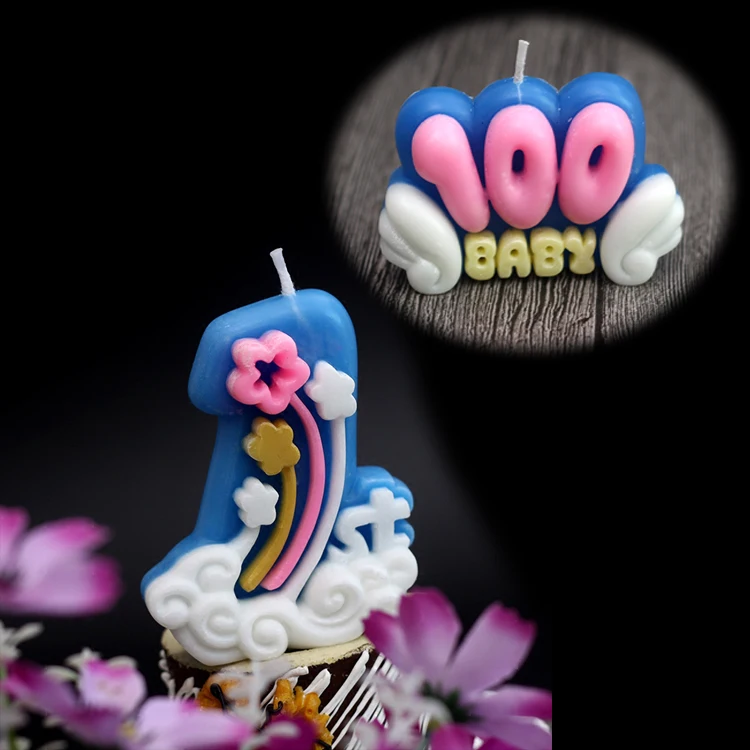 Baby 1 year old child birthday candle cartoon hundreds of days candles birthday party decoration cake candles
Baby 1 year old child birthday candle cartoon hundreds of days candles birthday party decoration cake candles