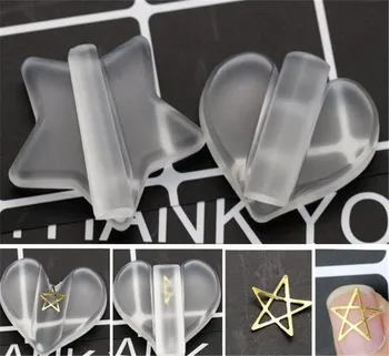 30pcs Star Shape Professional Embossed Mold Nail Tools Metal Frame Bending Rivet Acrylic Transparent Radian Bar Nail Art
30pcs Star Shape Professional Embossed Mold Nail Tools Metal Frame Bending Rivet Acrylic Transparent Radian Bar Nail Art