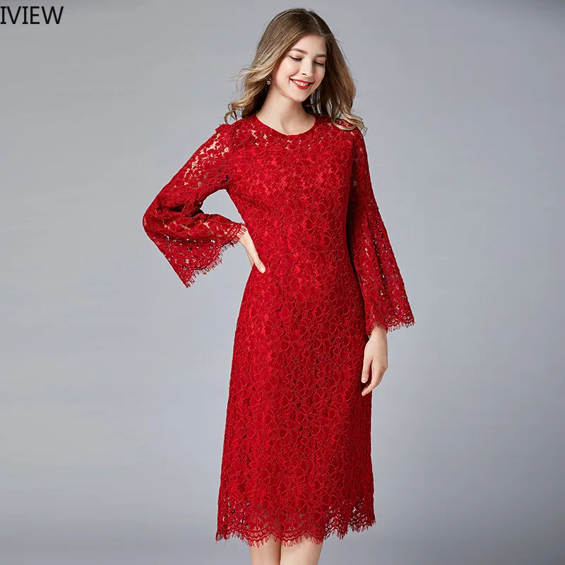 IVIEW 2019 Summer Maxi Lace Dress Plus Size Women Summer Dress A-Line Party Dinner Dress Elegant O Neck Flare Sleeve 4XL 5XL
IVIEW 2019 Summer Maxi Lace Dress Plus Size Women Summer Dress A-Line Party Dinner Dress Elegant O Neck Flare Sleeve 4XL 5XL