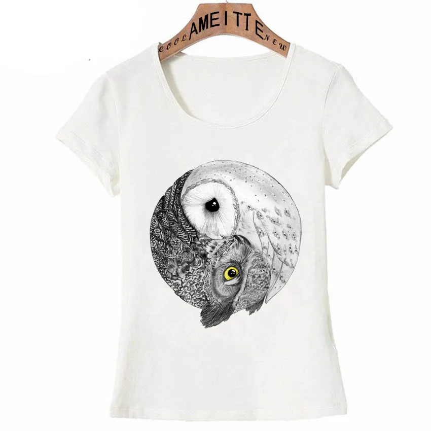 Balance Yin Yang Owls T-Shirt Summer Vintage Style Women T-Shirt Fashion Casual Girl Tops Fashion Art Tees Woman Funny Shirts
Balance Yin Yang Owls T-Shirt Summer Vintage Style Women T-Shirt Fashion Casual Girl Tops Fashion Art Tees Woman Funny Shirts