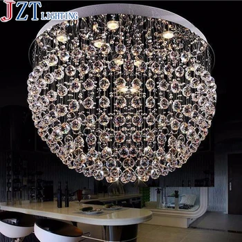 M Modern Living Room Crystal Lamp Lobby Round Led Ceiling Light LED GU10 35W*11 Dia80cm 30kg Creative Bedroom Luxury Hall Light
M Modern Living Room Crystal Lamp Lobby Round Led Ceiling Light LED GU10 35W*11 Dia80cm 30kg Creative Bedroom Luxury Hall Light