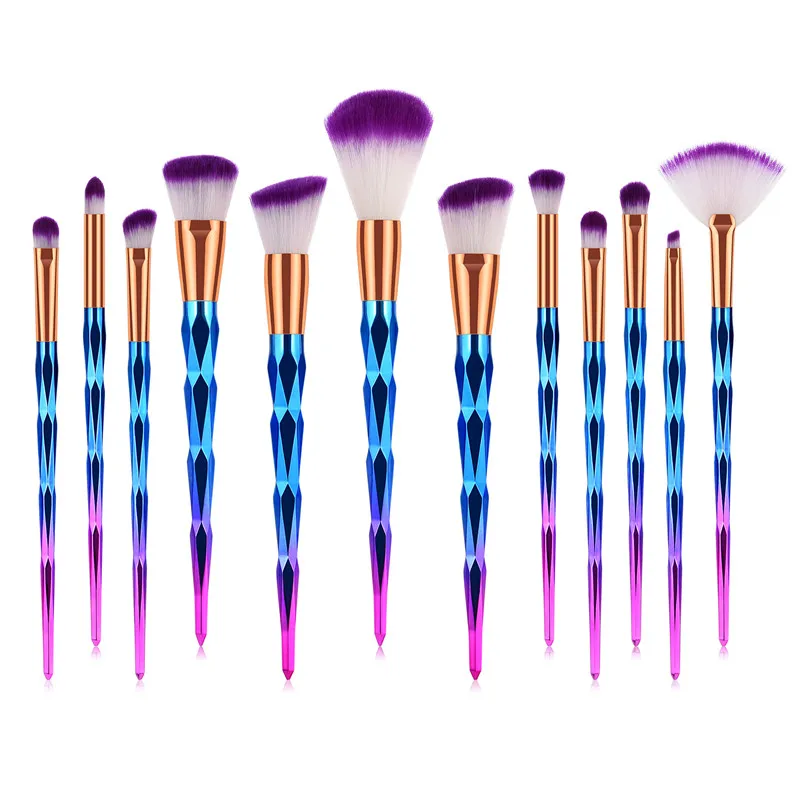 12pcs/set makeup brushes set Diamond Cosmetic Kwasten Eye shadow Powder Cosmetic Face Blush Makeup Brush Set TM005 
12pcs/set makeup brushes set Diamond Cosmetic Kwasten Eye shadow Powder Cosmetic Face Blush Makeup Brush Set TM005