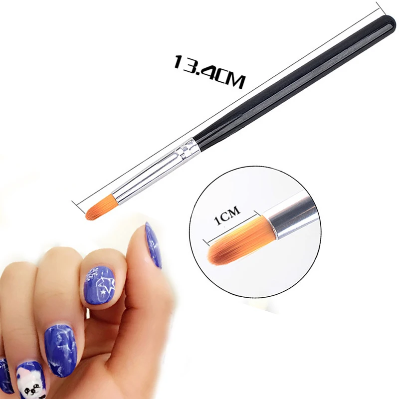 Pandahall 1pcs Professional Gradient Blooming Nail Art Brush for Acrylic UV Gel Polish Design Nail Painting Pen Manicure Tools
Pandahall 1pcs Professional Gradient Blooming Nail Art Brush for Acrylic UV Gel Polish Design Nail Painting Pen Manicure Tools