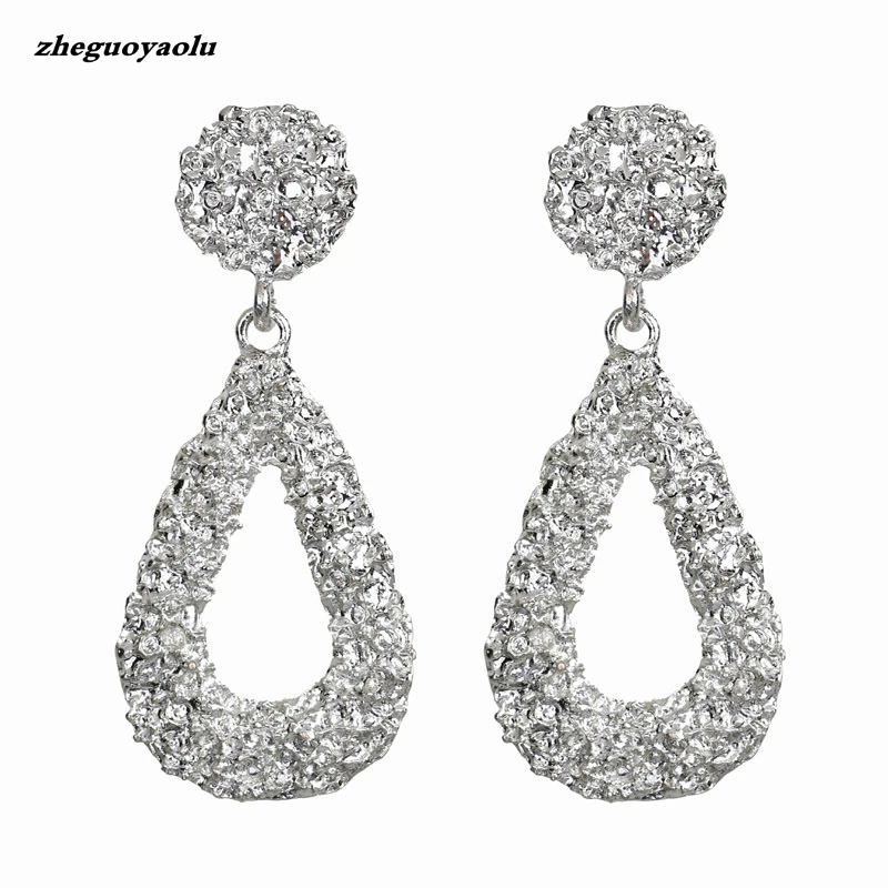 2019 New Drop Alloy Paint Earrings Exaggerated Atmospheric Metal Earrings Women's Jewelry Factory Direct Wholesale Oorbellen
2019 New Drop Alloy Paint Earrings Exaggerated Atmospheric Metal Earrings Women's Jewelry Factory Direct Wholesale Oorbellen