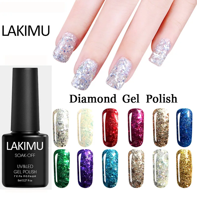 LAKIMU 3D Diamond 20 Colors Gel Nail Polish Long-lasting for Nails Art Glitter Soak Off UV Gel Nail Polish Nail Gel Varnishes
LAKIMU 3D Diamond 20 Colors Gel Nail Polish Long-lasting for Nails Art Glitter Soak Off UV Gel Nail Polish Nail Gel Varnishes