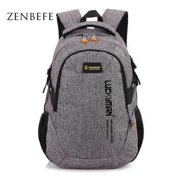 ZENBEFE Men Backpack School Bag For Teenagers Men Laptop Backpacks Canvas Travel Bags Large Capacity Student Bookbags Rucksack
ZENBEFE Men Backpack School Bag For Teenagers Men Laptop Backpacks Canvas Travel Bags Large Capacity Student Bookbags Rucksack