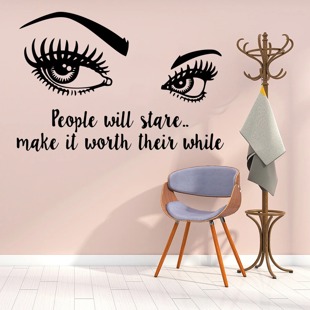 Excellent beauty salon Wall Decal Removable Mural Decor For Ladies' Room Wall Art Decal Commercial Salon Room Stickers
Excellent beauty salon Wall Decal Removable Mural Decor For Ladies' Room Wall Art Decal Commercial Salon Room Stickers