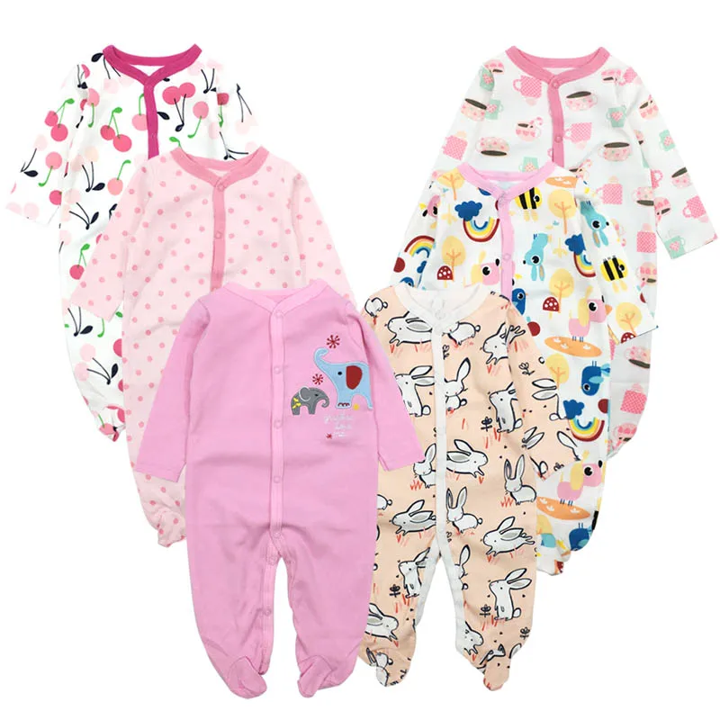 6PCS/LOT Baby Rompers 2019 Long Sleeve 100%Cotton overalls Newborn clothes Roupas de bebe boys girls jumpsuit&clothing
6PCS/LOT Baby Rompers 2019 Long Sleeve 100%Cotton overalls Newborn clothes Roupas de bebe boys girls jumpsuit&clothing