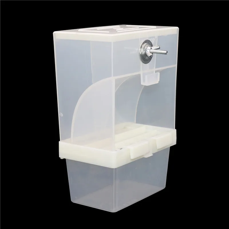 1 pcs Feeding box Parrot Canary Starling Birdcage Bird feeder Transparent plastic semiautomatic Poultry feeding farm
1 pcs Feeding box Parrot Canary Starling Birdcage Bird feeder Transparent plastic semiautomatic Poultry feeding farm