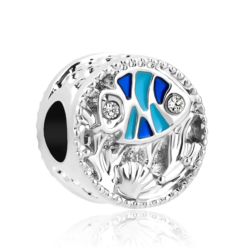 free shipping 1pc silver ocean life fish round bead Charms Fits European pandora Charm Bracelets A554
free shipping 1pc silver ocean life fish round bead Charms Fits European pandora Charm Bracelets A554