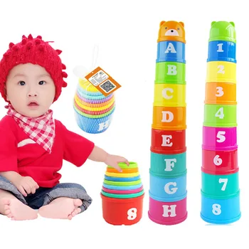 New Arrival Baby Child New Hot 9 Stacking Stacks Nest Tower Cups Count Number Letter Learning Play Toy for Kid Free Shipping (C5
New Arrival Baby Child New Hot 9 Stacking Stacks Nest Tower Cups Count Number Letter Learning Play Toy for Kid Free Shipping (C5