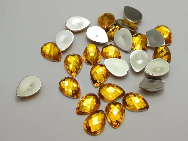 100 pcs Jewelry diy decoration No Hole Gold Acrylic Flatback Tear Drop Rhinestone Jewelry Accessories
100 pcs Jewelry diy decoration No Hole Gold Acrylic Flatback Tear Drop Rhinestone Jewelry Accessories