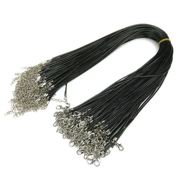 100Pcs 1.5MM Wax Rope Line Necklace Pendant Charms Cord Beads String Lobster Clasp Strap Chain 18inch Length
100Pcs 1.5MM Wax Rope Line Necklace Pendant Charms Cord Beads String Lobster Clasp Strap Chain 18inch Length