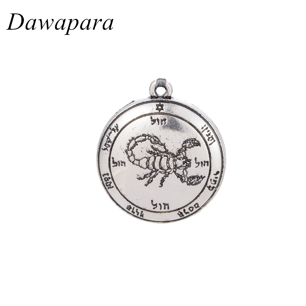 Dawapara Scorpion Coin Pendants Jewelry Making Antique Silver DIY Charms for Necklaces Men and Women Jewellery Accessories
Dawapara Scorpion Coin Pendants Jewelry Making Antique Silver DIY Charms for Necklaces Men and Women Jewellery Accessories
