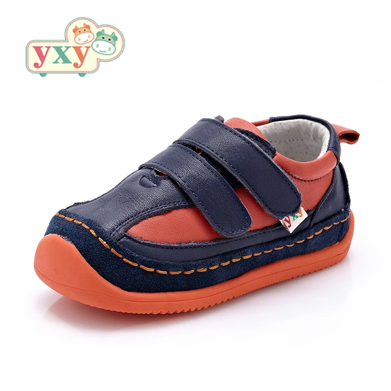YXY genuine leather soft sole children's shoes baby boys kids anti-slip outsole hook&loop health walking children 2019 spring
YXY genuine leather soft sole children's shoes baby boys kids anti-slip outsole hook&loop health walking children 2019 spring