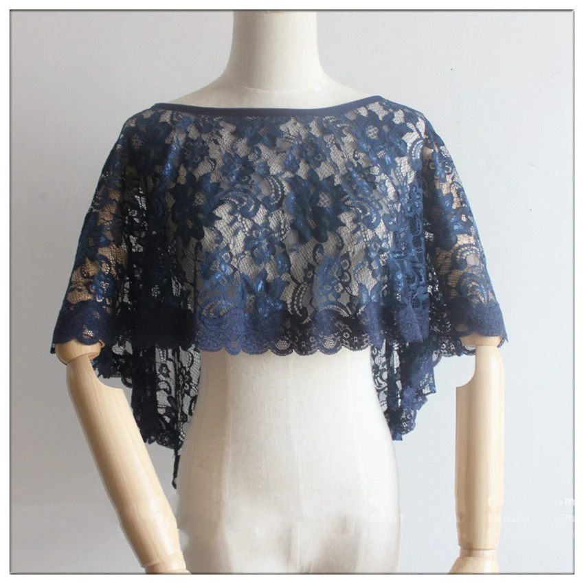 Lace Bridal Wedding Women Capes Jacket for Evening Party Shawl Wrap Brides Veste Chaqueta Wedding Accessories Hi-Lo Asymetric
Lace Bridal Wedding Women Capes Jacket for Evening Party Shawl Wrap Brides Veste Chaqueta Wedding Accessories Hi-Lo Asymetric