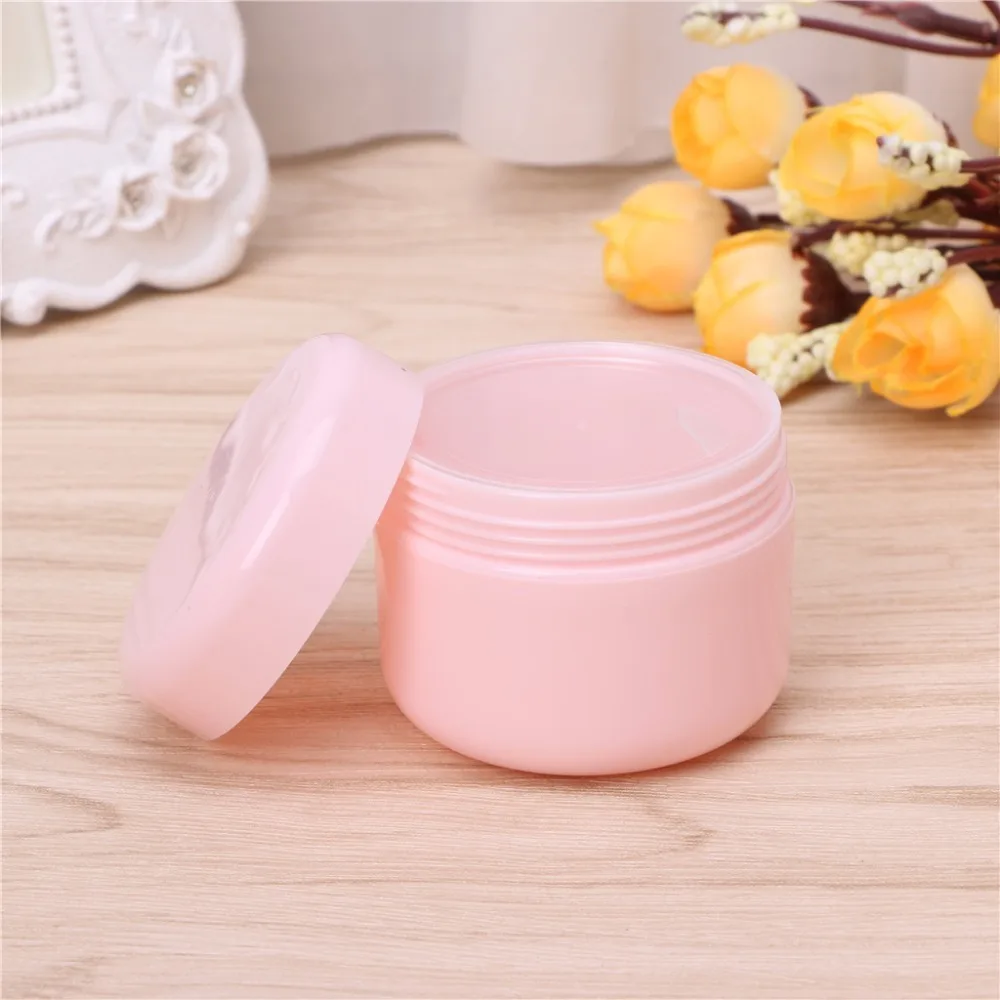 Refillable Bottles Travel Face Cream Lotion Cosmetic Container Plastic Empty Makeup Jar Pot 10g/20g/50g/100g Random Color
Refillable Bottles Travel Face Cream Lotion Cosmetic Container Plastic Empty Makeup Jar Pot 10g/20g/50g/100g Random Color