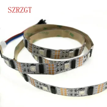 1m/5m WS2801 magic RGB IP67 IP20 DC5V Individually Addressable Full Color WS2801 Chip LED Strip 32LEDs/M
1m/5m WS2801 magic RGB IP67 IP20 DC5V Individually Addressable Full Color WS2801 Chip LED Strip 32LEDs/M