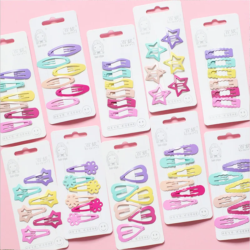 6PCS/Lot Fashion Candy Colors Metal Geometric Girls Hairpins Cute Kid Hair Clips Barrettes Lovely Baby Headband Hair Accessories
6PCS/Lot Fashion Candy Colors Metal Geometric Girls Hairpins Cute Kid Hair Clips Barrettes Lovely Baby Headband Hair Accessories