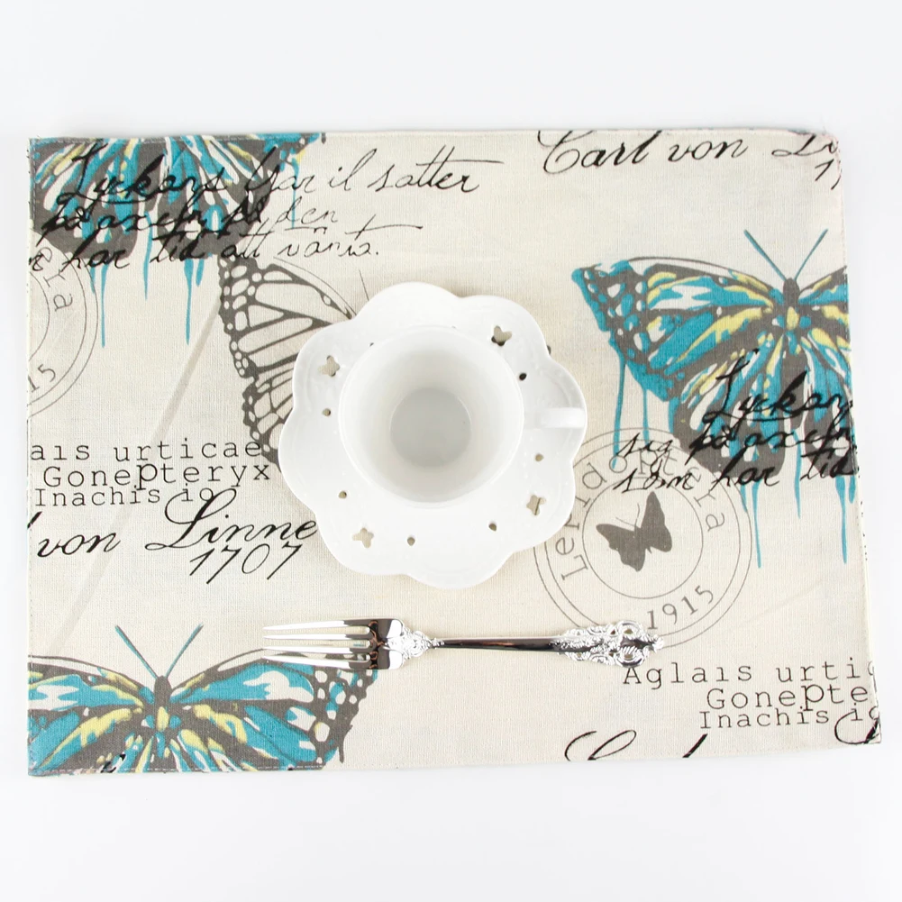 Butterfly Modern dining table placemats coaster coffee cups drink kitchen accessories mat drink pads Kitchen accessaries
Butterfly Modern dining table placemats coaster coffee cups drink kitchen accessories mat drink pads Kitchen accessaries