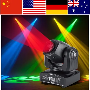 2pcs/set 30W LED Moving Head Stage Light DMX512 DJ Disco Light luces discoteca Pub Party Effect Lights EU Plug 220~240V
2pcs/set 30W LED Moving Head Stage Light DMX512 DJ Disco Light luces discoteca Pub Party Effect Lights EU Plug 220~240V
